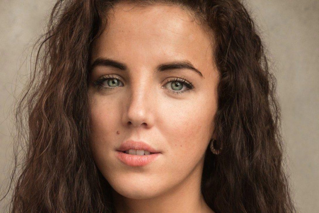 Close up headshot of Jamie Lee O'Donnell From Derry Girls
