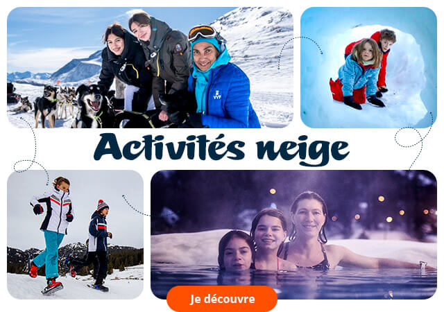 Activités neige. Je découvre