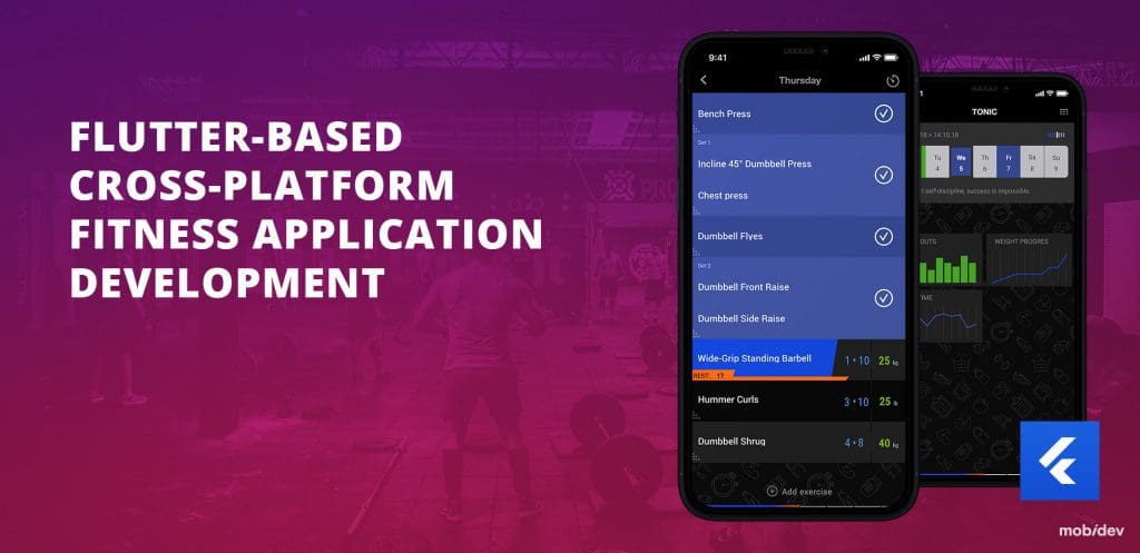 Flutter-Based Cross-Platform Fitness Application Development