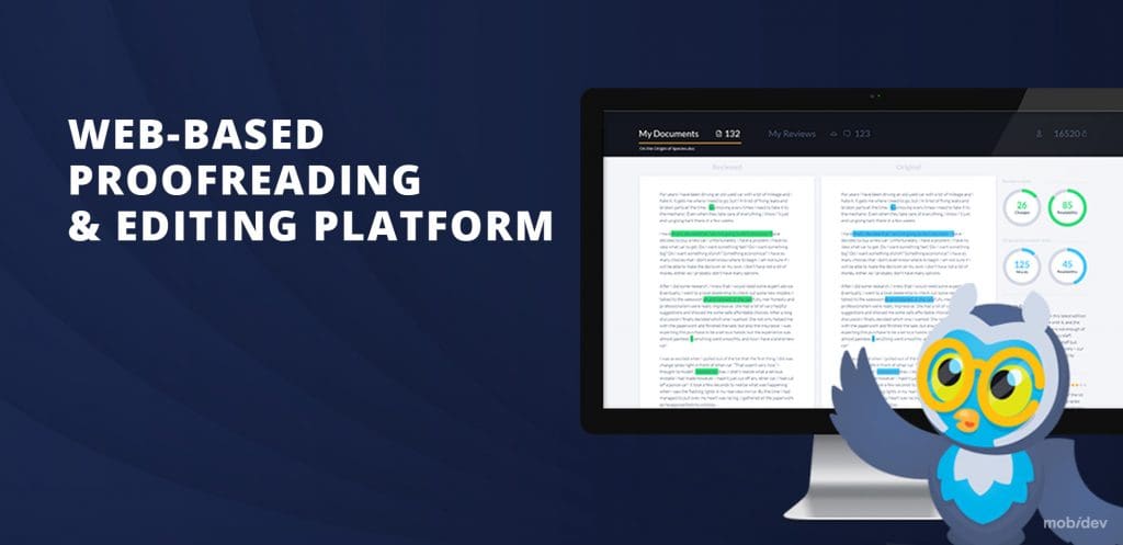 CASE STUDY WEB-BASED PROOFREADING & EDITING PLATFORM