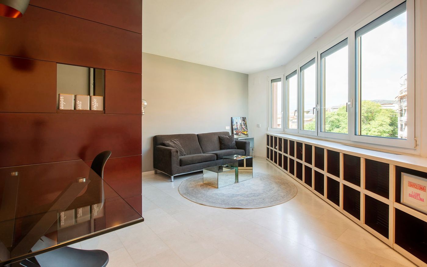 Piso en venta en Sant Gervasi con 1 habitación y parking, Barcelona