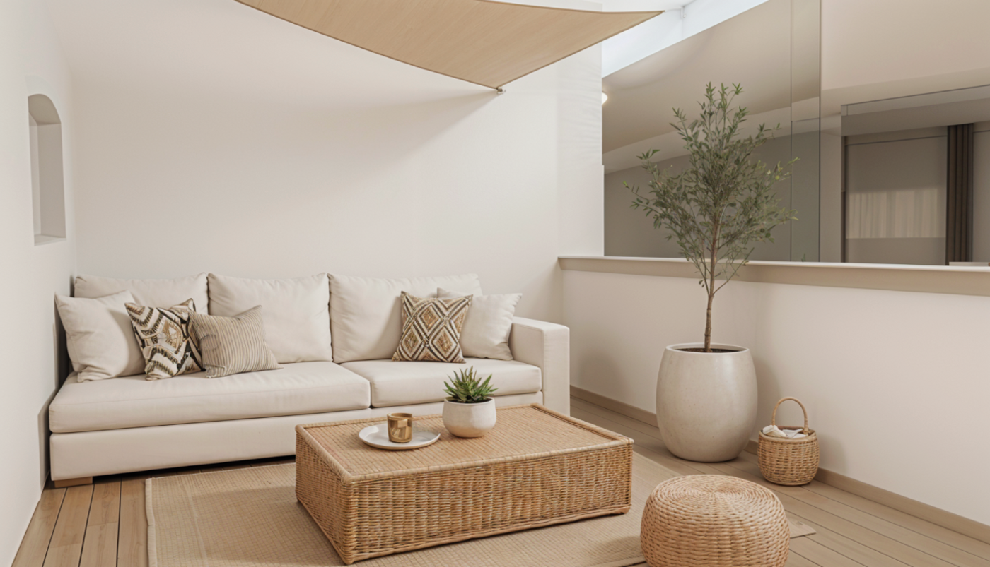 Ático en venta en el Raval con 2 habitaciones y terraza, actualmente alquilado, Barcelona