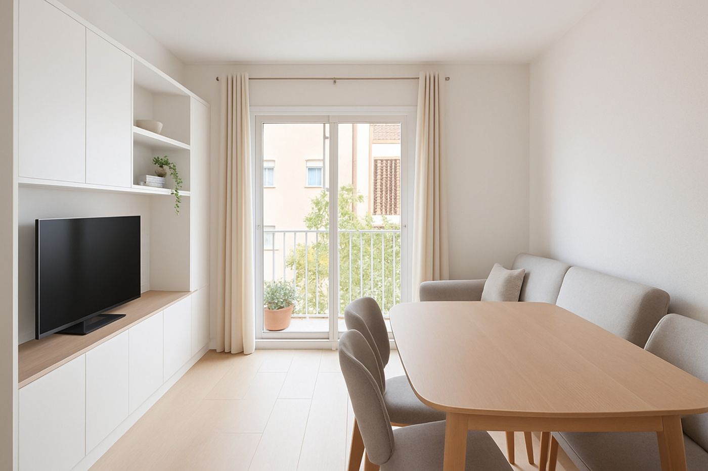 Piso en venta en Sant Genís dels Agudells con 3 habitaciones y terraza, a reformar, Barcelona