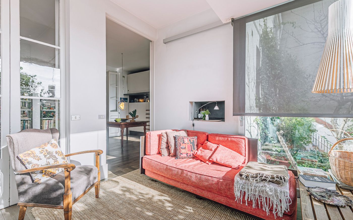 Vivienda dúplex con jardín y vistas sobre la ciudad