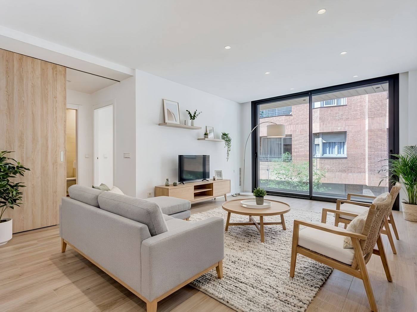 Piso en venta en Sant Gervasi-Galvany con 3 habitaciones, en edificio de obra seminueva, Barcelona