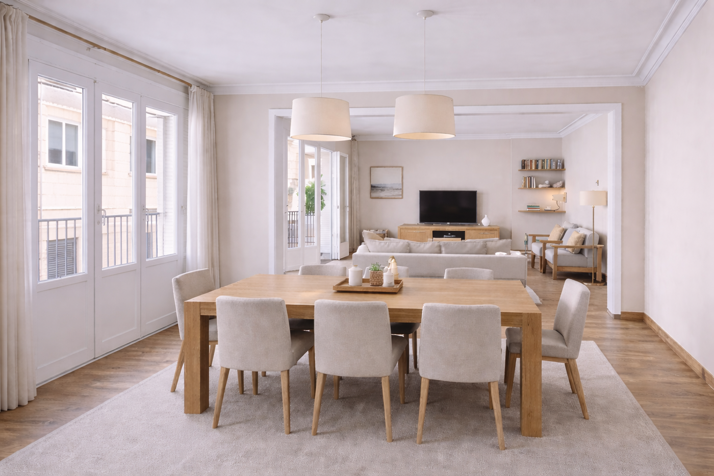 Piso en venta en Sant Gervasi-Galvany con 5 habitaciones, terraza y parking, a reformar, Barcelona