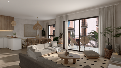 Piso en venta en Sant Feliu de Guíxols con 2 habitaciones, terraza y zona comunitaria con piscina, Girona