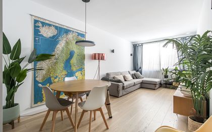 Piso reformado de 3 habitaciones en Sants - Badal