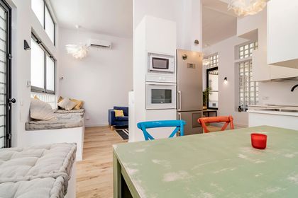 Dúplex tipo loft de 2 habitaciones en Hortaleza