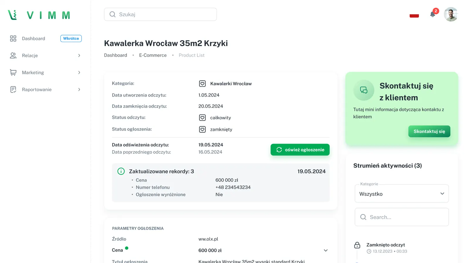 Data retrieval from websites