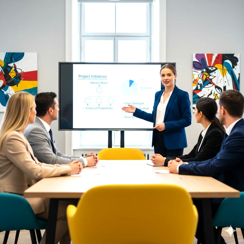 ilustration with notebook & rocket