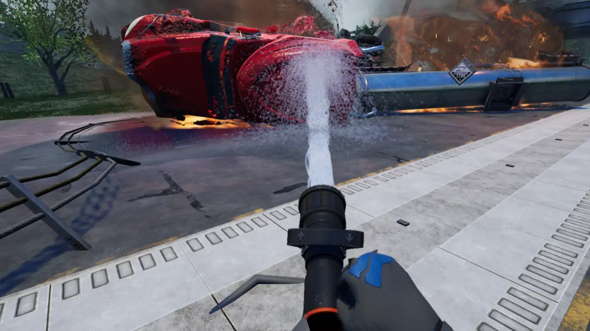 risk free VR training simulator