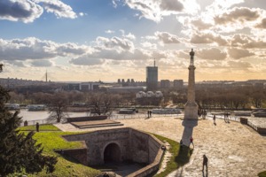 Statue of Vicory, Kalemegdan fortress, Belgrade