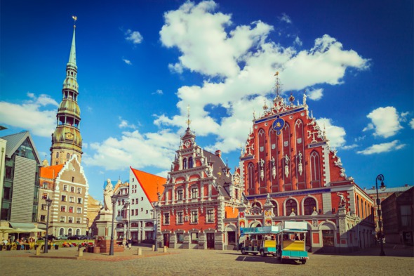House of the Blackheads in Riga, Latvia