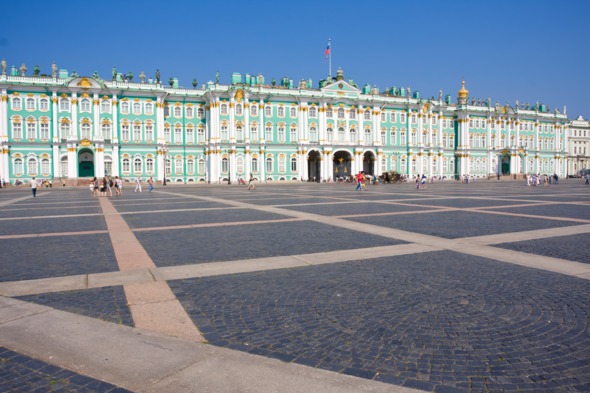 Winter Palace in St Petersburg, Russia