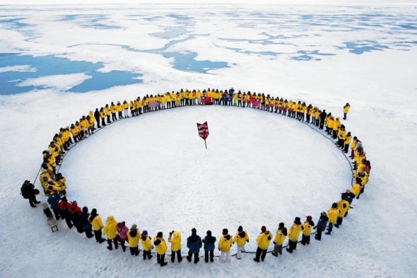 Quark Expeditions at the North Pole