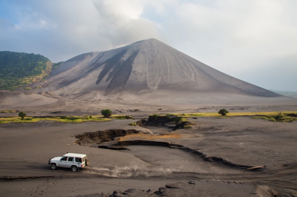 Mount Yasur volcano on Tanna, Vanuatu