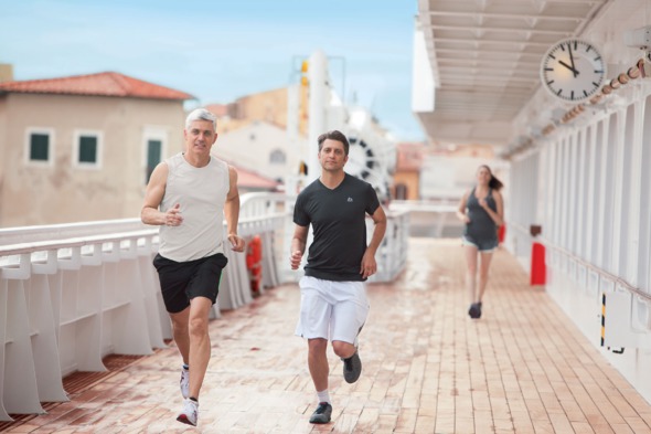 Crystal Cruises - Jogging track