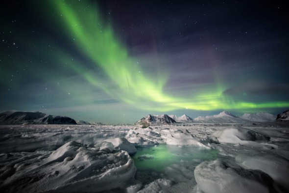 Northern Lights over Svalbard