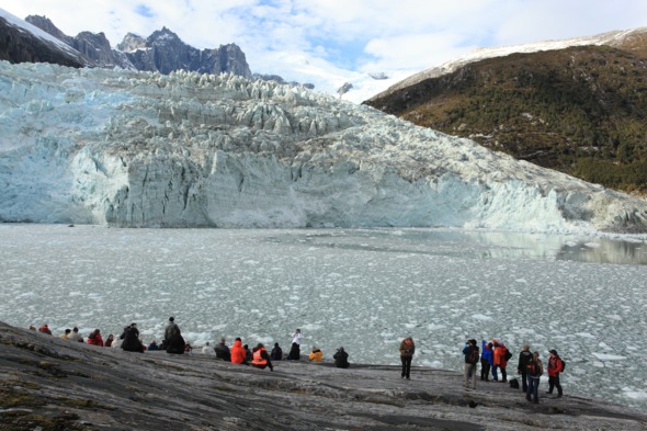 Pia Glacier in Patagonia, Chile