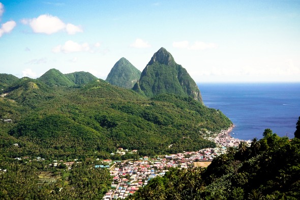 Soufriere and the Pitons, Saint Lucia
