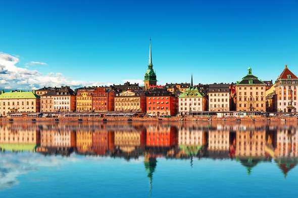 The Gamla Stan in Stockholm, Sweden