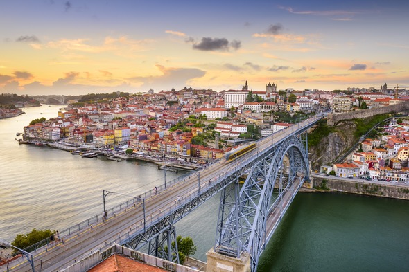 Bridge over the Douro in Porto, Portugal