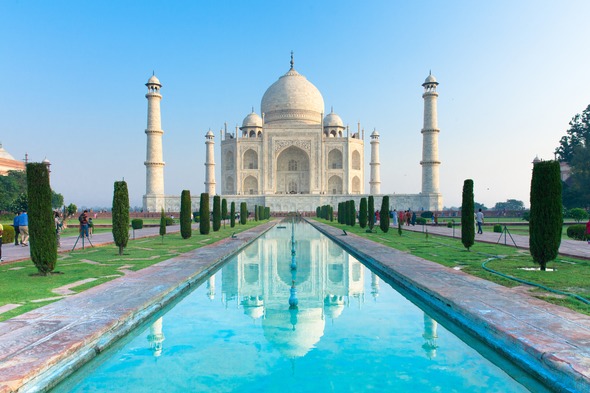 Taj Mahal in Agra, India