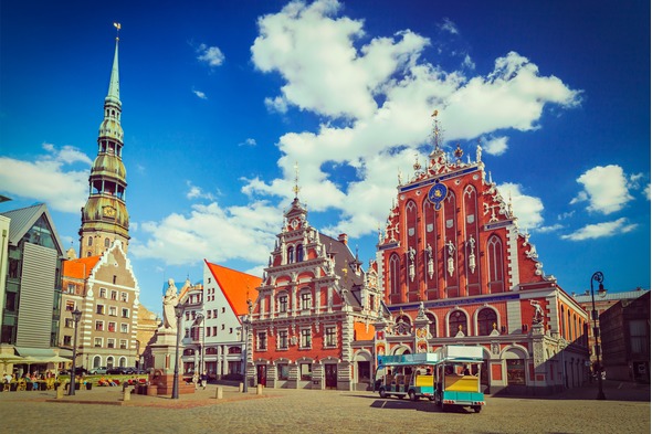House of the Blackheads in Riga, Latvia