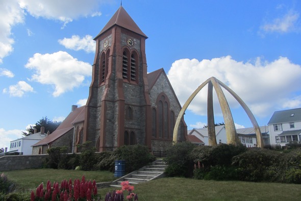Church in Stanley, Falkland Islands