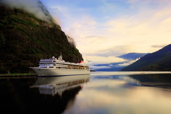 Fred. Olsen Cruise Lines - Braemar in Flam, Norway