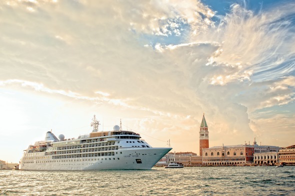 Silversea's Silver Wind in Venice