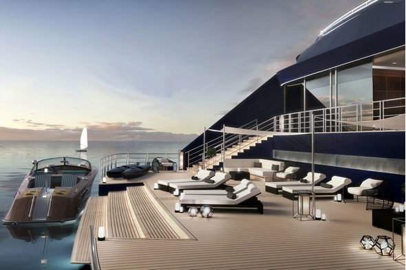 Ritz-Carlton Yacht Collection marina