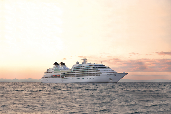 Seabourn Sojourn at Sea