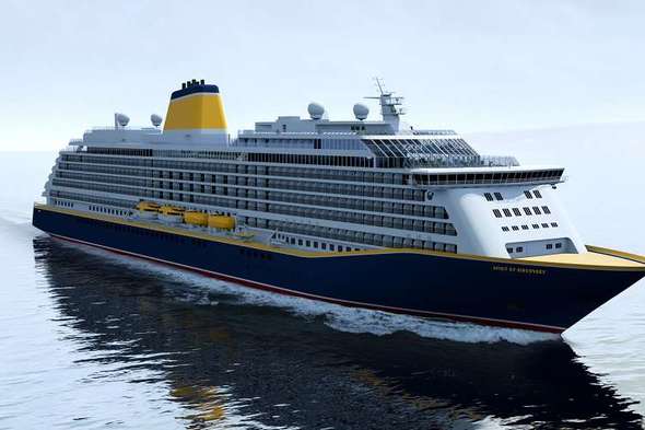 Saga Cruises - Spirit of Discovery rendering