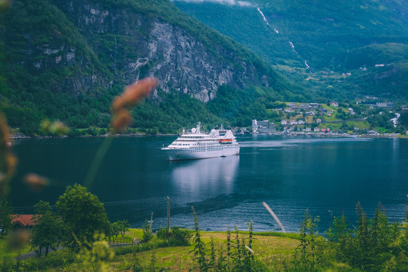 Windstar Cruises - Star Legend in the Norwegian Fjords