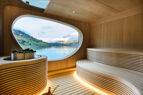 Sauna on board Ponant's Le Champlain