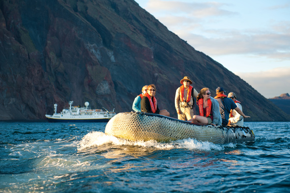 Lindblad Expeditions - Going ashore in the Galapagos