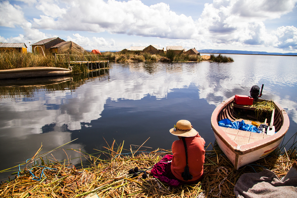 Uros Islands, Lake Titicaca, Peru