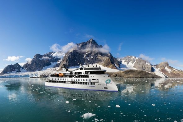 Aurora Expeditions - Greg Mortimer in the Arctic