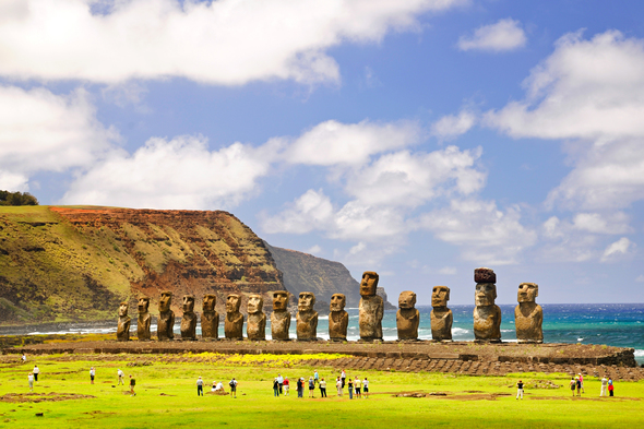 Moai statues, Easter Island