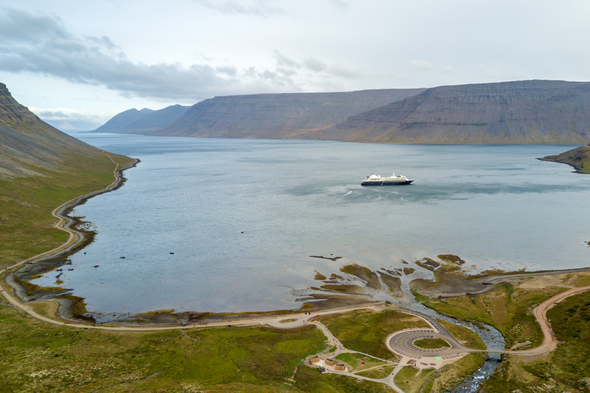 Silversea - Silver Cloud in Dynjandi, Iceland