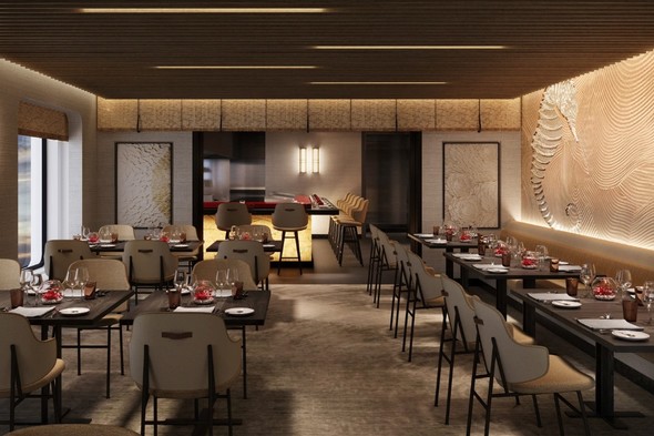 Crystal Endeavor - Umi Uma restaurant by Nobu Matsuhisa