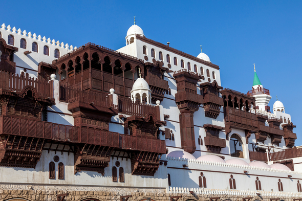 Old city of Jeddah, Saudi Arabia