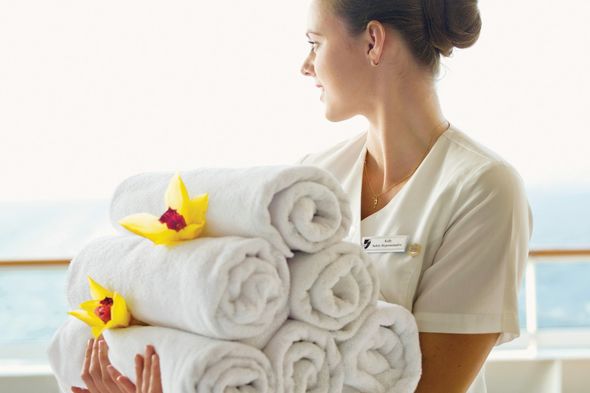 Seabourn spa staff