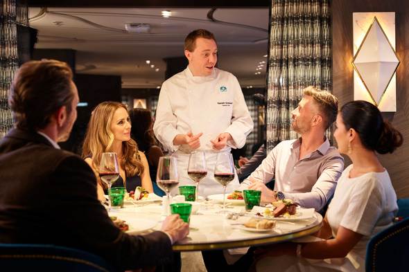 Crystal River Cruises - Dinner at Waterside restaurant