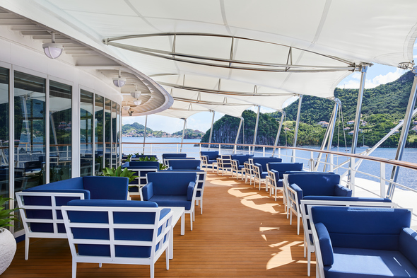 Silver Whisper in Guadeloupe