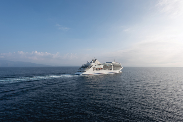 Silver Muse at sea