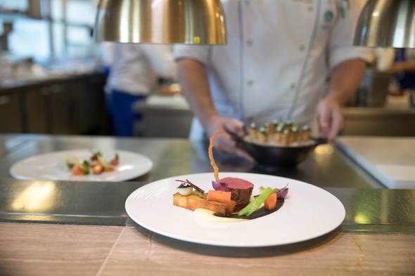 Cuisine on board Crystal Seychelles