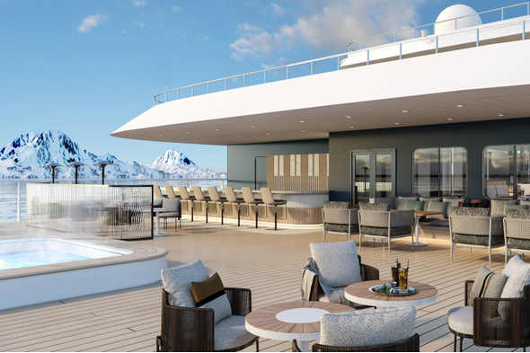 Swan Hellenic - Vega Class - Pool deck